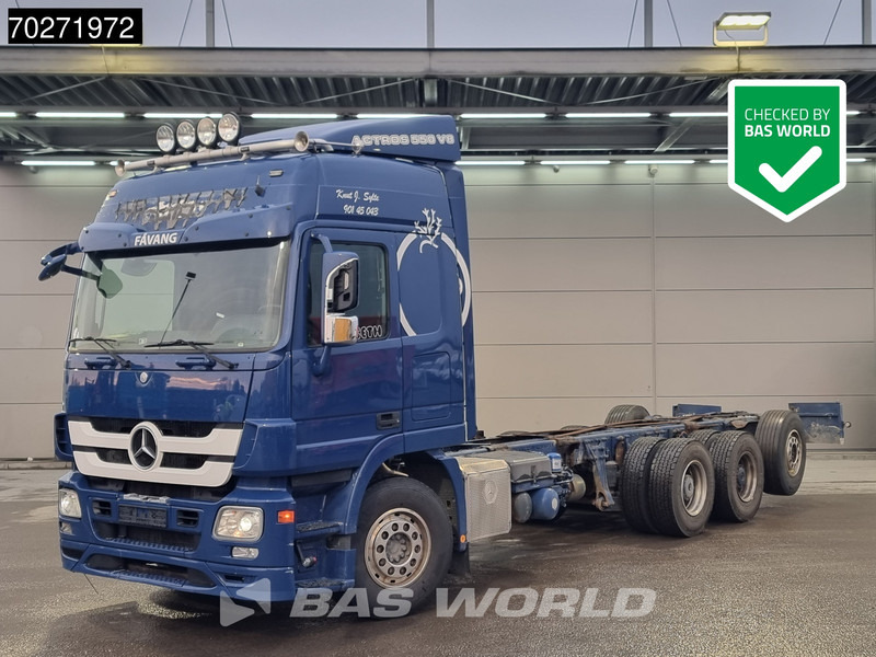 Mercedes-Benz Actros 2651 8X4 Lift+Lenkachse Automatic Retarder Euro 5 - Važiuoklės sunkvežimis: foto 1 Mercedes-Benz Actros 2651 8X4 Lift+Lenkachse Automatic Retarder Euro 5 - Važiuoklės sunkvežimis: foto 1