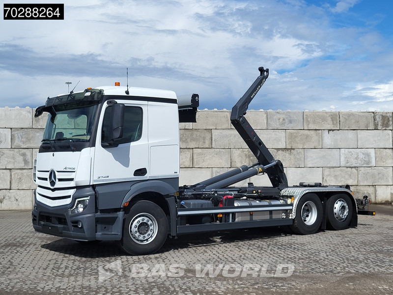 Mercedes-Benz Actros 2745 6X2 NEW! Meiller RS21-70 Hooklift Retarder Lift+Steering Axle PPC Navi - Hook-lift sunkvežimis: foto 5 Mercedes-Benz Actros 2745 6X2 NEW! Meiller RS21-70 Hooklift Retarder Lift+Steering Axle PPC Navi - Hook-lift sunkvežimis: foto 5