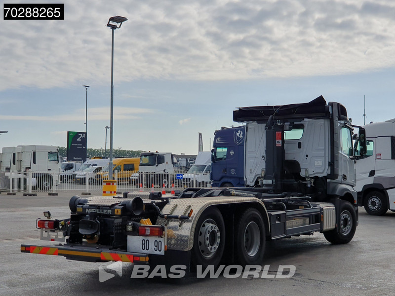 Mercedes-Benz Actros 2745 6X2 New! Meiller RS21 70 Hooklift Retarder Lift+Steering-Axle Navi Autoamtic Euro 6 - Hook-lift sunkvežimis: foto 5 Mercedes-Benz Actros 2745 6X2 New! Meiller RS21 70 Hooklift Retarder Lift+Steering-Axle Navi Autoamtic Euro 6 - Hook-lift sunkvežimis: foto 5