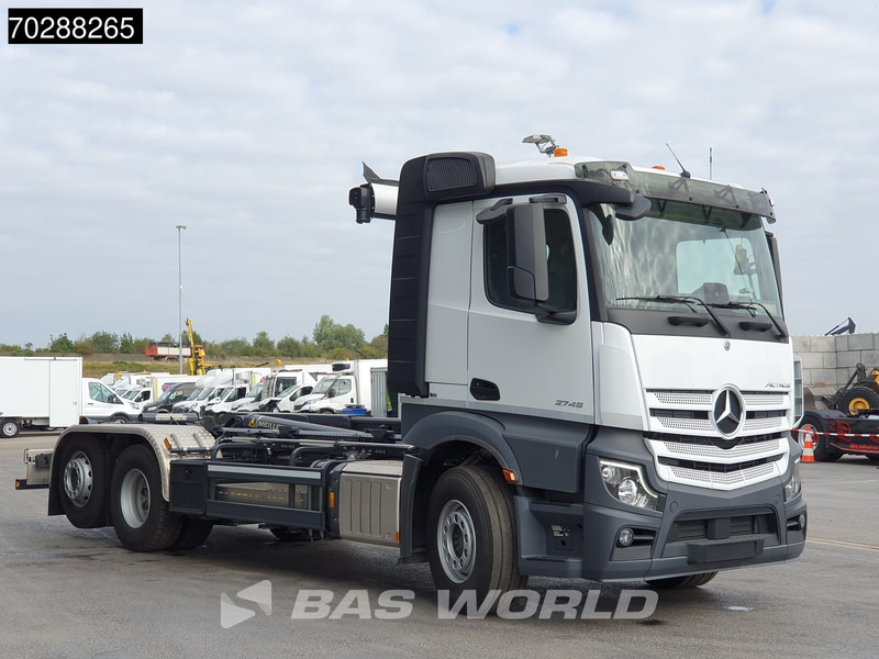 Mercedes-Benz Actros 2745 6X2 New! Meiller RS21 70 Hooklift Retarder Lift+Steering-Axle Navi Autoamtic Euro 6 - Hook-lift sunkvežimis: foto 3 Mercedes-Benz Actros 2745 6X2 New! Meiller RS21 70 Hooklift Retarder Lift+Steering-Axle Navi Autoamtic Euro 6 - Hook-lift sunkvežimis: foto 3