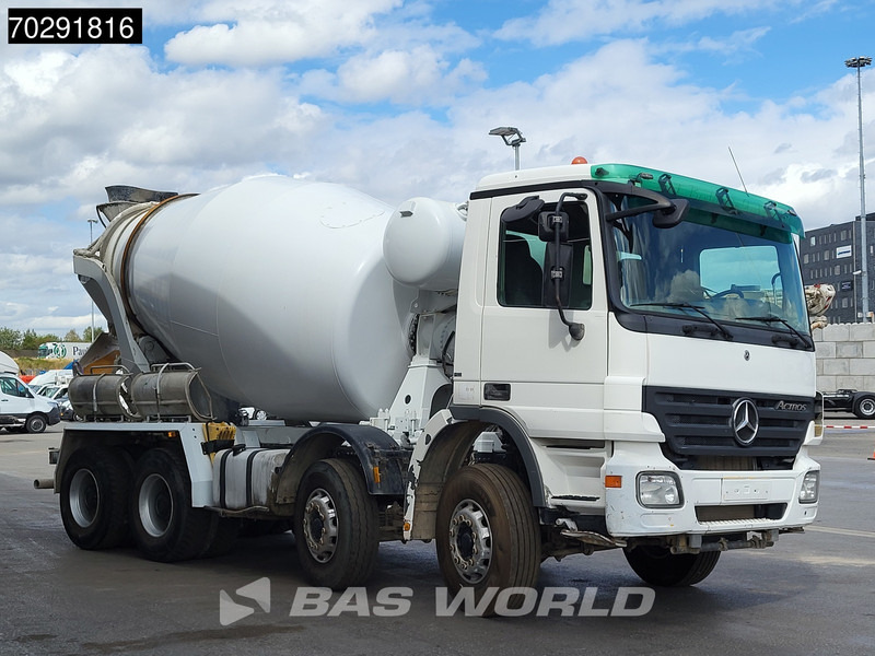 Mercedes-Benz Actros 3236 8X4 9M3 Stetter Mixer Big-Axle 3-Pedals Steelsuspension Euro 3 - Betonvežis: foto 3 Mercedes-Benz Actros 3236 8X4 9M3 Stetter Mixer Big-Axle 3-Pedals Steelsuspension Euro 3 - Betonvežis: foto 3