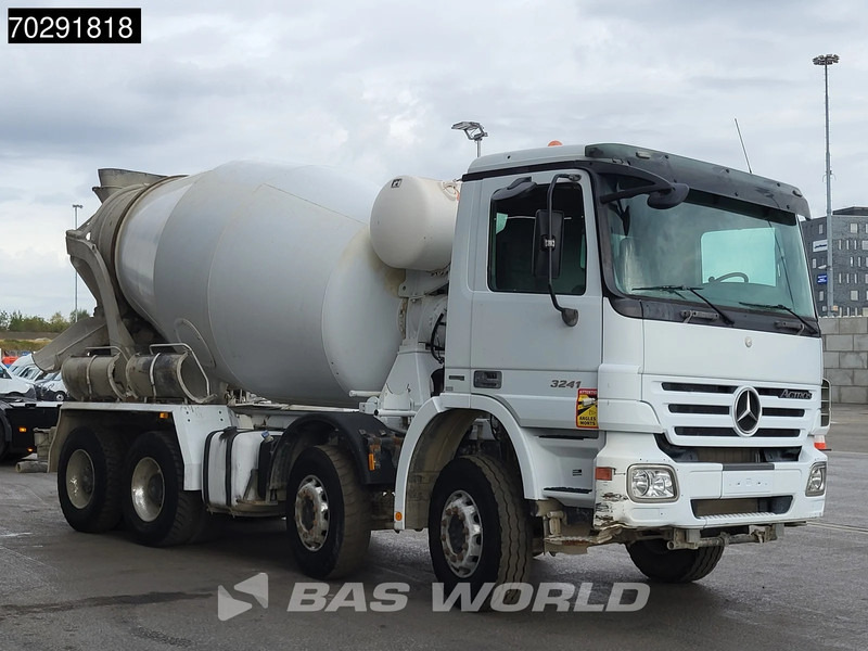 Mercedes-Benz Actros 3241 8X4 9m3 Stetter Steelsuspension 3-Pedals Retarder Euro 4 - Betonvežis: foto 3 Mercedes-Benz Actros 3241 8X4 9m3 Stetter Steelsuspension 3-Pedals Retarder Euro 4 - Betonvežis: foto 3