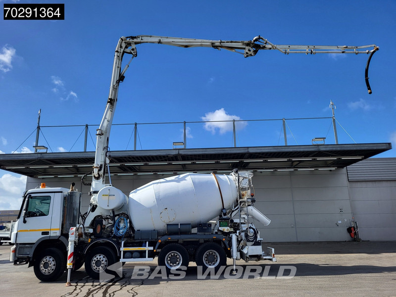 Mercedes-Benz Actros 3241 8X4 Cifa MK24.4Z Pompe+Mixer Retarder 3-Pedals Steelsuspension Big-Axle Euro 5 - Betono siurblys: foto 5 Mercedes-Benz Actros 3241 8X4 Cifa MK24.4Z Pompe+Mixer Retarder 3-Pedals Steelsuspension Big-Axle Euro 5 - Betono siurblys: foto 5