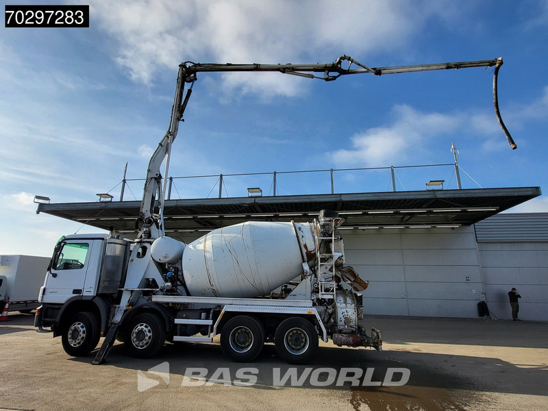 Mercedes-Benz Actros 3241 8X4 Mecbo M3-23.3/100-BZ 7m3 PUMI Big-Axle Steelsuspension Automatic Euro 4 - Betonvežis: foto 2 Mercedes-Benz Actros 3241 8X4 Mecbo M3-23.3/100-BZ 7m3 PUMI Big-Axle Steelsuspension Automatic Euro 4 - Betonvežis: foto 2