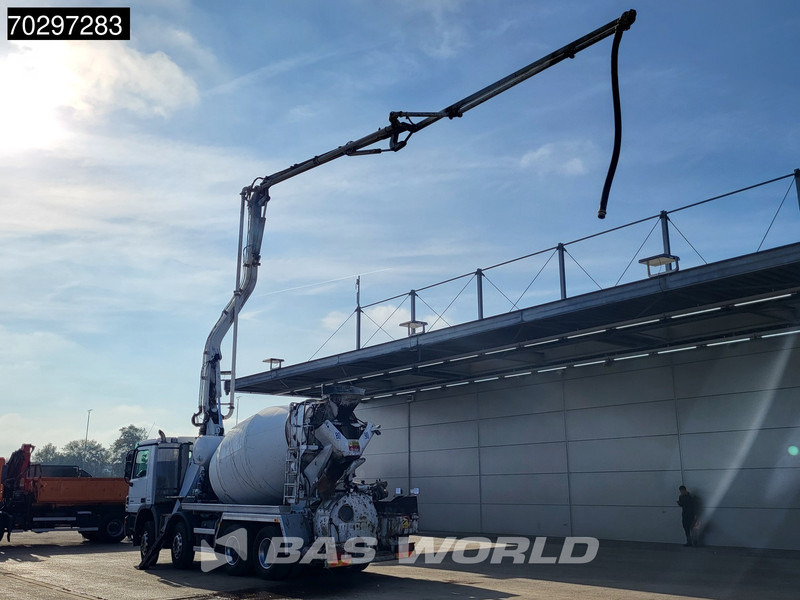 Mercedes-Benz Actros 3241 8X4 Mecbo M3-23.3/100-BZ 7m3 PUMI Big-Axle Steelsuspension Automatic Euro 4 - Betonvežis: foto 5 Mercedes-Benz Actros 3241 8X4 Mecbo M3-23.3/100-BZ 7m3 PUMI Big-Axle Steelsuspension Automatic Euro 4 - Betonvežis: foto 5