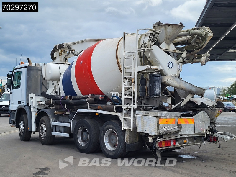 Mercedes-Benz Actros 3241 8X4 Putzmeister TMM 21-3 Mixer Big-Axle Steelsuspension Automatic Euro 4 - Betono siurblys: foto 2 Mercedes-Benz Actros 3241 8X4 Putzmeister TMM 21-3 Mixer Big-Axle Steelsuspension Automatic Euro 4 - Betono siurblys: foto 2