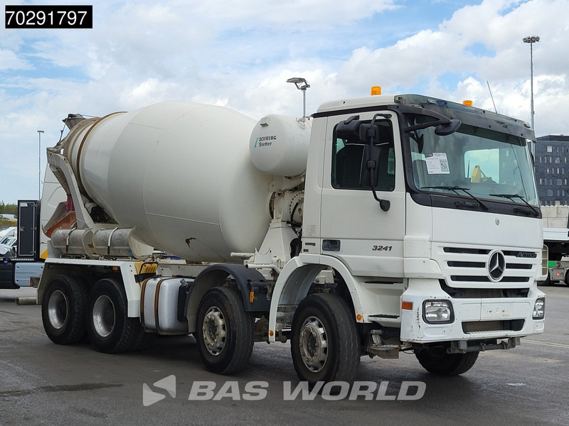 Mercedes-Benz Actros 3241 8X4 Retarder 9m3 Stetter Steelsuspension 3-Pedals Euro 4 - Betonvežis: foto 3 Mercedes-Benz Actros 3241 8X4 Retarder 9m3 Stetter Steelsuspension 3-Pedals Euro 4 - Betonvežis: foto 3