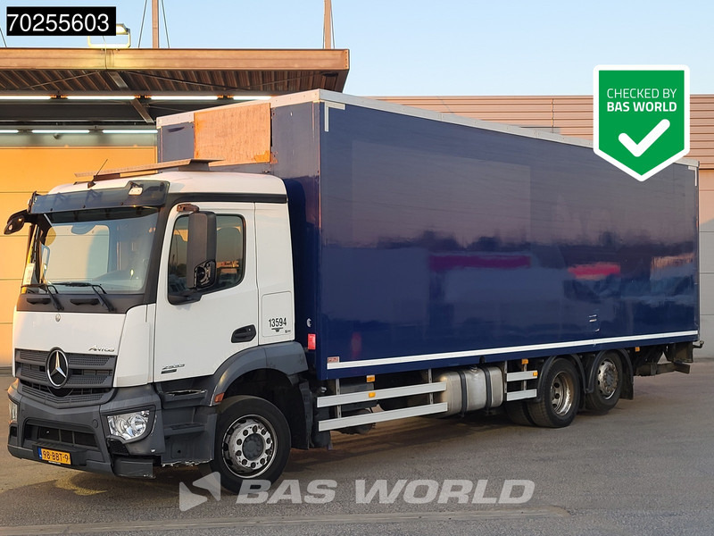 Mercedes-Benz Antos 2533 6X2 26.5 tonner NL-Truck Ladebordwand Automatic Euro 6 - Furgonas sunkvežimis: foto 1 Mercedes-Benz Antos 2533 6X2 26.5 tonner NL-Truck Ladebordwand Automatic Euro 6 - Furgonas sunkvežimis: foto 1
