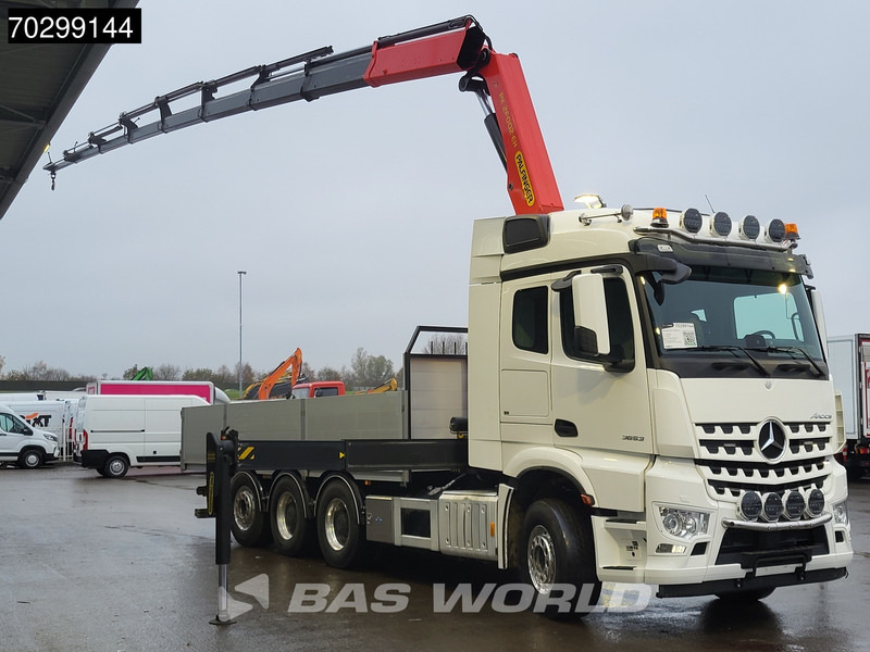 Mercedes-Benz Aroc 3653 Arocs 8X4 Palfinger PK26002-EH G Kran Crane Remote Lift + steering axle Euro 6 - Platforminis/ Bortinis sunkvežimis, Sunkvežimis su kranu: foto 3 Mercedes-Benz Aroc 3653 Arocs 8X4 Palfinger PK26002-EH G Kran Crane Remote Lift + steering axle Euro 6 - Platforminis/ Bortinis sunkvežimis, Sunkvežimis su kranu: foto 3