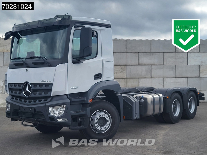 Mercedes-Benz Arocs 2636 6X4 NEW chassis Flywheel PTO Big-Axle Automatic Steelsuspension Euro 6 - Važiuoklės sunkvežimis: foto 1 Mercedes-Benz Arocs 2636 6X4 NEW chassis Flywheel PTO Big-Axle Automatic Steelsuspension Euro 6 - Važiuoklės sunkvežimis: foto 1