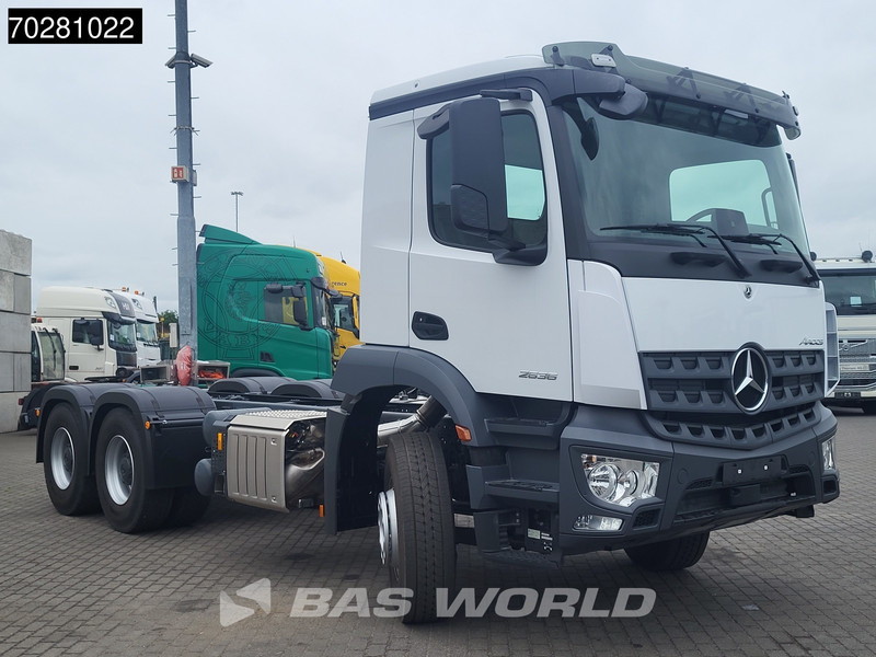 Mercedes-Benz Arocs 2636 6X4 NEW chassis Flywheel PTO Big-Axle Automatic Steelsuspension Euro 6 - Važiuoklės sunkvežimis: foto 3 Mercedes-Benz Arocs 2636 6X4 NEW chassis Flywheel PTO Big-Axle Automatic Steelsuspension Euro 6 - Važiuoklės sunkvežimis: foto 3