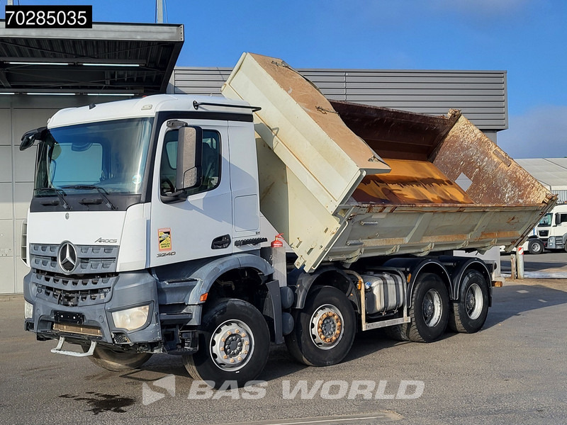 Mercedes-Benz Arocs 3240 8X4 12m3 2-side Tipper Steel Suspension Automatic Big-Axle Euro 6 - Savivartis sunkvežimis: foto 5 Mercedes-Benz Arocs 3240 8X4 12m3 2-side Tipper Steel Suspension Automatic Big-Axle Euro 6 - Savivartis sunkvežimis: foto 5