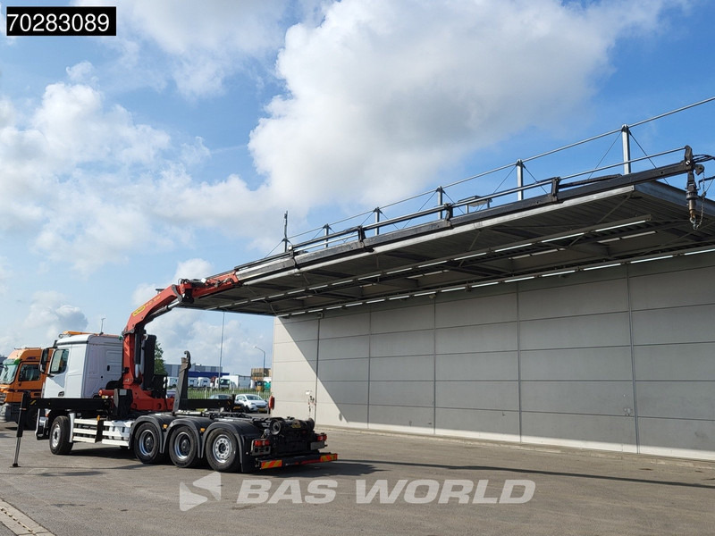 Mercedes-Benz Arocs 3245 Actros 8X4 Palfinger PK22002 EH Crane 17tons hooklift Big-Axle Lift+Lenkachse Navi Euro 6 - Hook-lift sunkvežimis, Sunkvežimis su kranu: foto 2 Mercedes-Benz Arocs 3245 Actros 8X4 Palfinger PK22002 EH Crane 17tons hooklift Big-Axle Lift+Lenkachse Navi Euro 6 - Hook-lift sunkvežimis, Sunkvežimis su kranu: foto 2