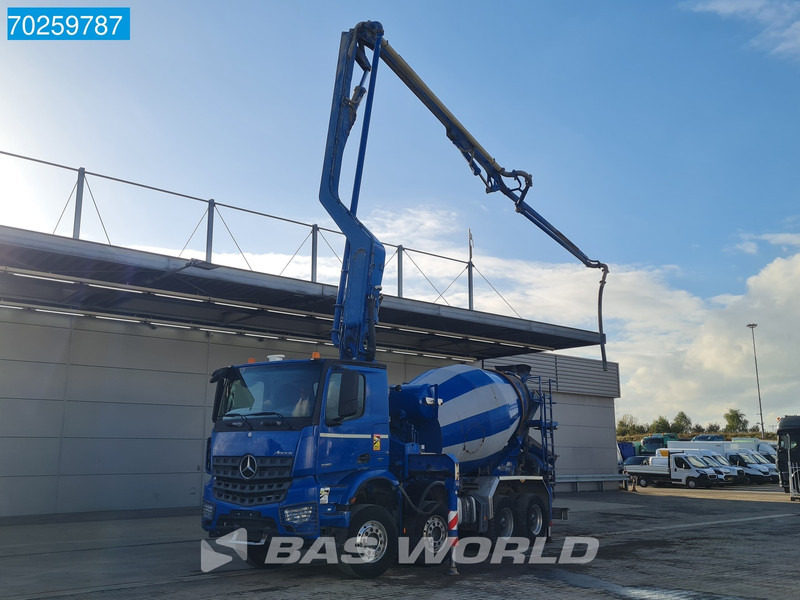 Mercedes-Benz Arocs 3251 8X4 PUMI Putzmeister TMM 24 + Liebherr 7m3 Mixer Retarder Euro 6 - Betono siurblys: foto 2 Mercedes-Benz Arocs 3251 8X4 PUMI Putzmeister TMM 24 + Liebherr 7m3 Mixer Retarder Euro 6 - Betono siurblys: foto 2