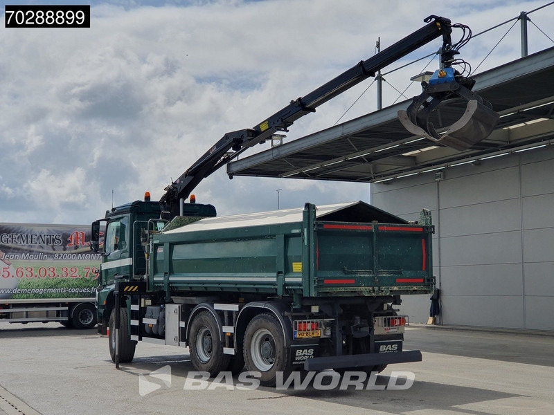 Mercedes-Benz Arocs 3342 Arocs 6X6 NL-Truck HMF 1643 Z-Crane Kran Steering Axle Big-Axle Euro 6 - Savivartis sunkvežimis, Sunkvežimis su kranu: foto 2 Mercedes-Benz Arocs 3342 Arocs 6X6 NL-Truck HMF 1643 Z-Crane Kran Steering Axle Big-Axle Euro 6 - Savivartis sunkvežimis, Sunkvežimis su kranu: foto 2