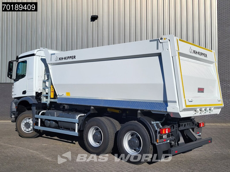 Mercedes-Benz Arocs 3345 6X4 NEW! 18m3 KH-Kipper Automatic Full Steel suspension Big-Axle Euro 3 - Savivartis sunkvežimis: foto 3 Mercedes-Benz Arocs 3345 6X4 NEW! 18m3 KH-Kipper Automatic Full Steel suspension Big-Axle Euro 3 - Savivartis sunkvežimis: foto 3