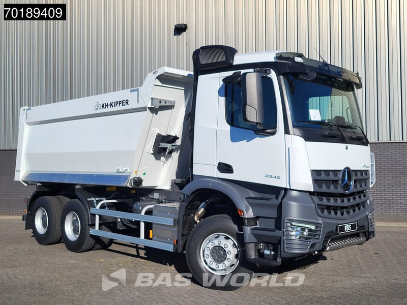 Mercedes-Benz Arocs 3345 6X4 NEW! 18m3 KH-Kipper Automatic Full Steel suspension Big-Axle Euro 3 - Savivartis sunkvežimis: foto 2 Mercedes-Benz Arocs 3345 6X4 NEW! 18m3 KH-Kipper Automatic Full Steel suspension Big-Axle Euro 3 - Savivartis sunkvežimis: foto 2
