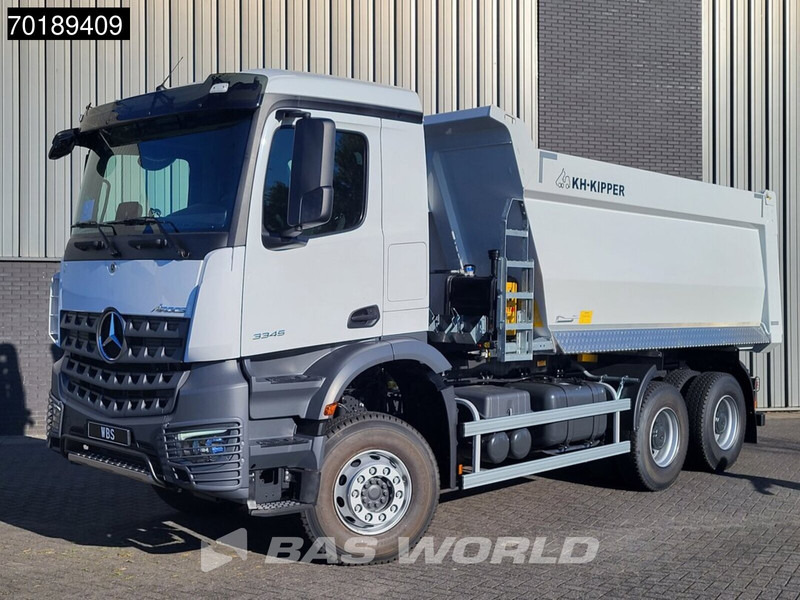 Mercedes-Benz Arocs 3345 6X4 NEW! 18m3 KH-Kipper Automatic Full Steel suspension Big-Axle Euro 3 - Savivartis sunkvežimis: foto 1 Mercedes-Benz Arocs 3345 6X4 NEW! 18m3 KH-Kipper Automatic Full Steel suspension Big-Axle Euro 3 - Savivartis sunkvežimis: foto 1