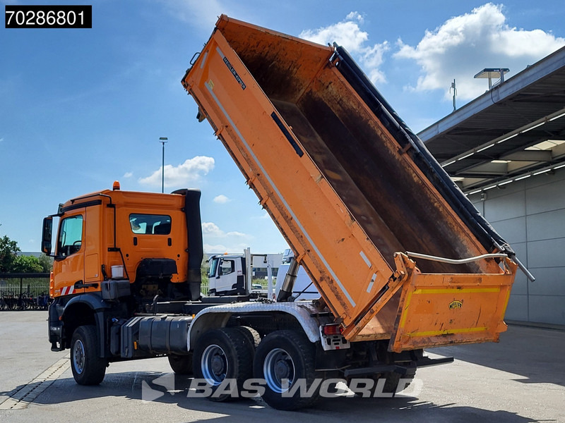 Mercedes-Benz Arocs 3345 6X6 11m3 Meiller Mixer Steelsuspension Big-Axle Euro 6 - Savivartis sunkvežimis: foto 2 Mercedes-Benz Arocs 3345 6X6 11m3 Meiller Mixer Steelsuspension Big-Axle Euro 6 - Savivartis sunkvežimis: foto 2