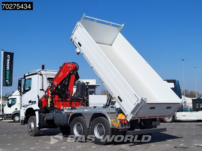Mercedes-Benz Arocs 3348 6X6 Fassi F255A.2.24 xe-dynamic Kran Dreiseitenkipper Navi Euro 6 lizingą Mercedes-Benz Arocs 3348 6X6 Fassi F255A.2.24 xe-dynamic Kran Dreiseitenkipper Navi Euro 6: foto 7 Mercedes-Benz Arocs 3348 6X6 Fassi F255A.2.24 xe-dynamic Kran Dreiseitenkipper Navi Euro 6 lizingą Mercedes-Benz Arocs 3348 6X6 Fassi F255A.2.24 xe-dynamic Kran Dreiseitenkipper Navi Euro 6: foto 7