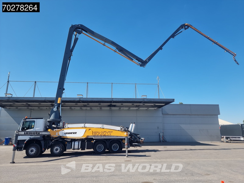 Mercedes-Benz Arocs 3540 8X4 NL-Truck Big-Axle Liebherr Pumpe 37m Euro 6 - Betono siurblys: foto 5 Mercedes-Benz Arocs 3540 8X4 NL-Truck Big-Axle Liebherr Pumpe 37m Euro 6 - Betono siurblys: foto 5