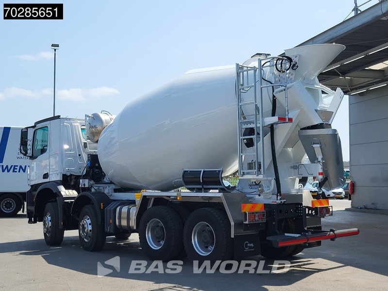 Mercedes-Benz Arocs 3743 8X4 10m3 Mixer BigAxle Hydrauliek Euro 6 Nieuw! - Betonvežis: foto 2 Mercedes-Benz Arocs 3743 8X4 10m3 Mixer BigAxle Hydrauliek Euro 6 Nieuw! - Betonvežis: foto 2