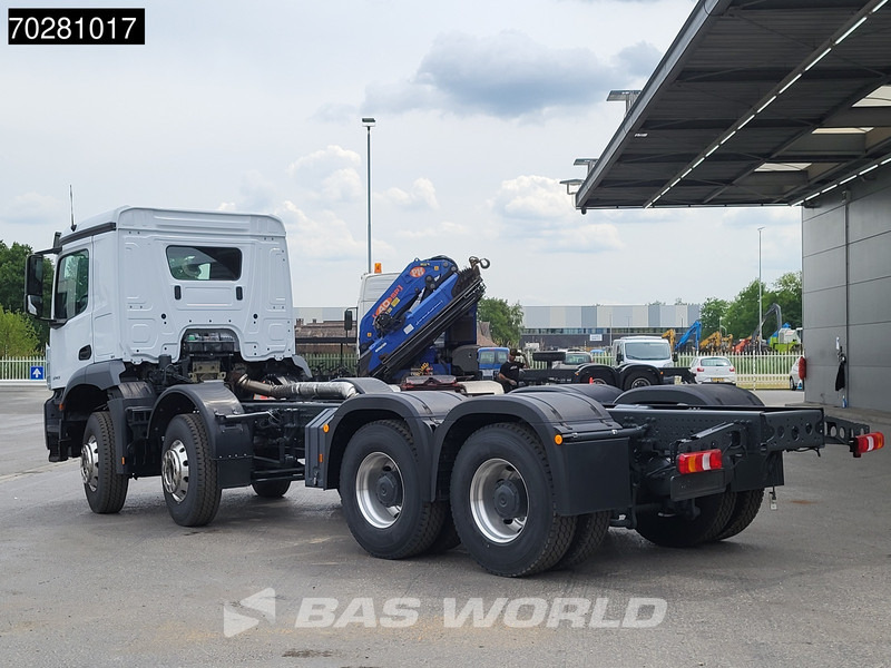 Mercedes-Benz Arocs 3743 8X4 NEW chassis Big-Axle Alcoa's Euro 6 - Važiuoklės sunkvežimis: foto 2 Mercedes-Benz Arocs 3743 8X4 NEW chassis Big-Axle Alcoa's Euro 6 - Važiuoklės sunkvežimis: foto 2