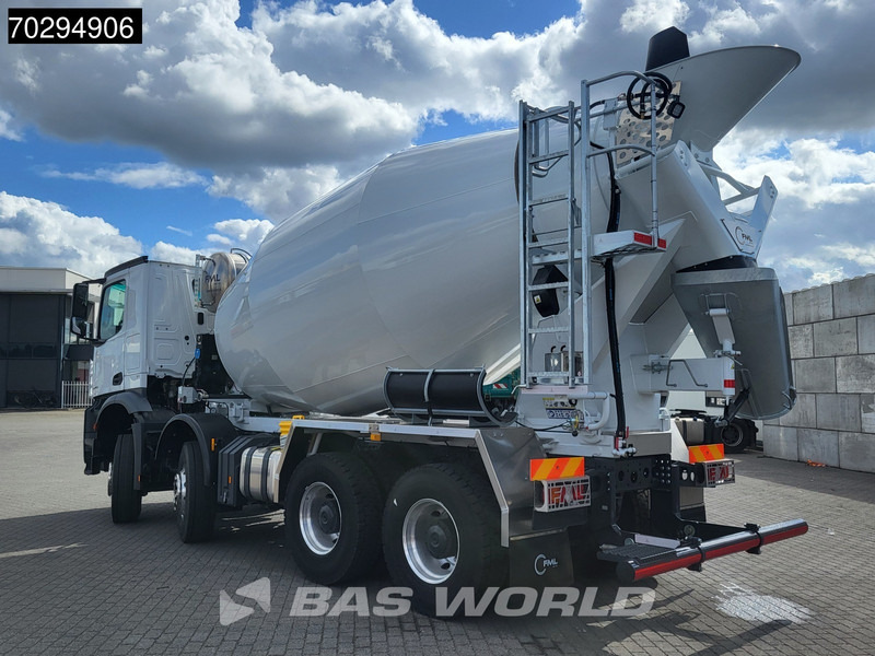 Mercedes-Benz Arocs 3743 8X4 New! 10m3 FML BSH 103 Mixer Steelsuspension Big-Axle Automatic Euro 6 - Betonvežis: foto 2 Mercedes-Benz Arocs 3743 8X4 New! 10m3 FML BSH 103 Mixer Steelsuspension Big-Axle Automatic Euro 6 - Betonvežis: foto 2