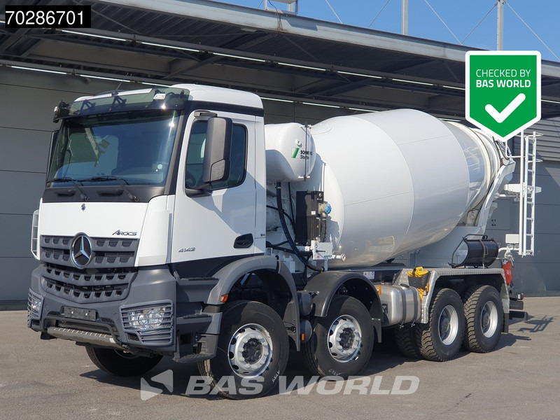 Mercedes-Benz Arocs 4142 8X4 NEW! 10m3 SchwingStetter Mixer Hydrauliek BigAxle Manual Euro 3 - Betonvežis: foto 1 Mercedes-Benz Arocs 4142 8X4 NEW! 10m3 SchwingStetter Mixer Hydrauliek BigAxle Manual Euro 3 - Betonvežis: foto 1