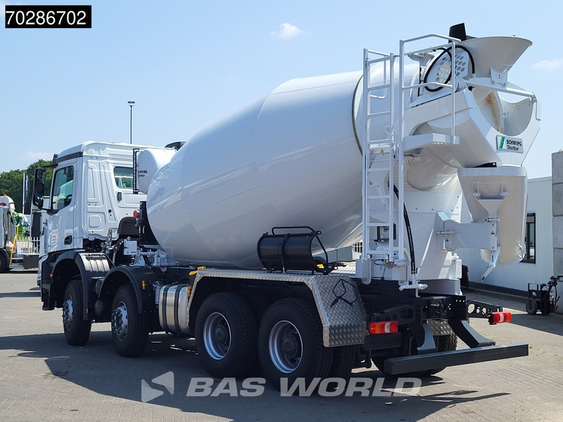 Mercedes-Benz Arocs 4145 8X4 NEW! 10m3 Schwing Stetter Mixer Manual Big-Axle Steel suspension Euro 3 - Betonvežis: foto 2 Mercedes-Benz Arocs 4145 8X4 NEW! 10m3 Schwing Stetter Mixer Manual Big-Axle Steel suspension Euro 3 - Betonvežis: foto 2