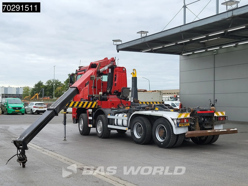 Mercedes-Benz Arocs 4145 8X4 NL-Truck HMF RCL 5300 Crane Hyva 26-51-S Hooklift Steelsuspension Big-Axle Automatic Euro 6 - Hook-lift sunkvežimis, Sunkvežimis su kranu: foto 3 Mercedes-Benz Arocs 4145 8X4 NL-Truck HMF RCL 5300 Crane Hyva 26-51-S Hooklift Steelsuspension Big-Axle Automatic Euro 6 - Hook-lift sunkvežimis, Sunkvežimis su kranu: foto 3