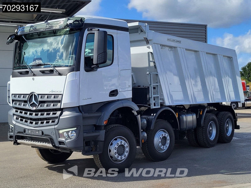 Mercedes-Benz Arocs 4145 8X4 New! 22m3 Meiller Kipper Big-Axle Steelsuspension Manual Euro 3 - Savivartis sunkvežimis: foto 5 Mercedes-Benz Arocs 4145 8X4 New! 22m3 Meiller Kipper Big-Axle Steelsuspension Manual Euro 3 - Savivartis sunkvežimis: foto 5