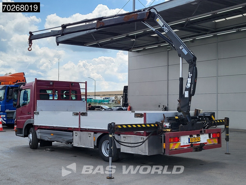Mercedes-Benz Atego 1016 Atego 4X2 NL-Truck Hiab 066B-2 Duo Crane Automatic Euro 5 - Platforminis/ Bortinis sunkvežimis, Sunkvežimis su kranu: foto 2 Mercedes-Benz Atego 1016 Atego 4X2 NL-Truck Hiab 066B-2 Duo Crane Automatic Euro 5 - Platforminis/ Bortinis sunkvežimis, Sunkvežimis su kranu: foto 2