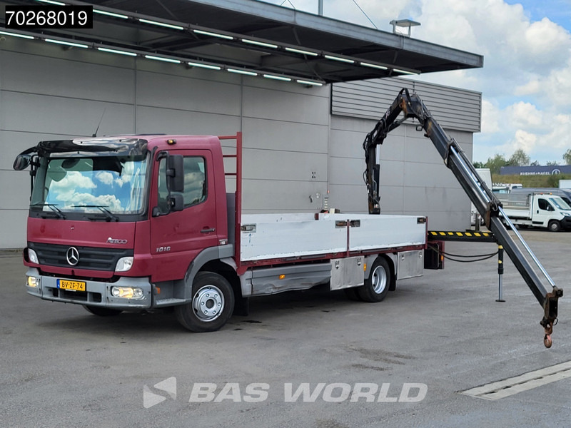Mercedes-Benz Atego 1016 Atego 4X2 NL-Truck Hiab 066B-2 Duo Crane Automatic Euro 5 - Platforminis/ Bortinis sunkvežimis, Sunkvežimis su kranu: foto 3 Mercedes-Benz Atego 1016 Atego 4X2 NL-Truck Hiab 066B-2 Duo Crane Automatic Euro 5 - Platforminis/ Bortinis sunkvežimis, Sunkvežimis su kranu: foto 3