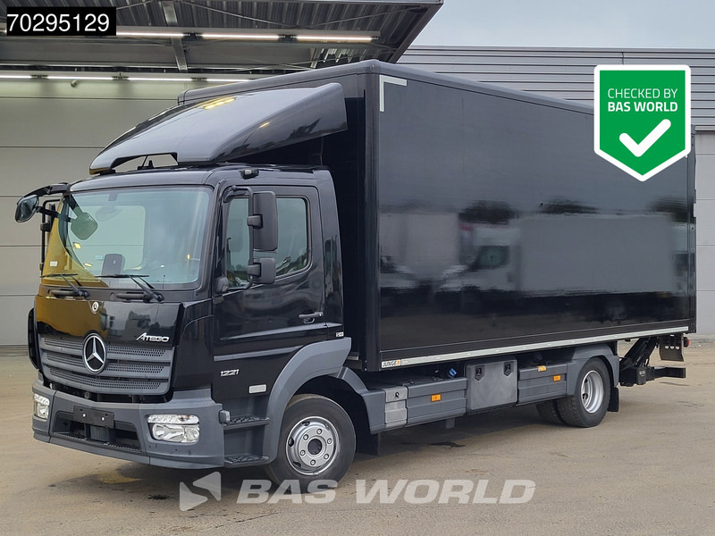 Mercedes-Benz Atego 1221 4X2 12tonner 1500kg Ladebordwand Automatic Airco Euro 6 - Furgonas sunkvežimis: foto 1 Mercedes-Benz Atego 1221 4X2 12tonner 1500kg Ladebordwand Automatic Airco Euro 6 - Furgonas sunkvežimis: foto 1