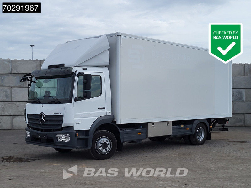 Mercedes-Benz Atego 1221 Atego 4X2 1500kg Ladebordwand Automatic Navi Euro 6 - Furgonas sunkvežimis: foto 1 Mercedes-Benz Atego 1221 Atego 4X2 1500kg Ladebordwand Automatic Navi Euro 6 - Furgonas sunkvežimis: foto 1
