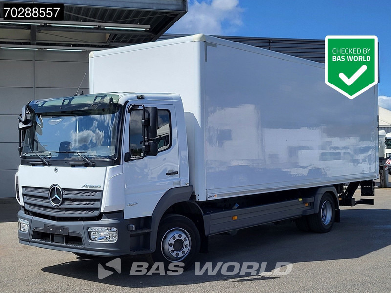 Mercedes-Benz Atego 1527 4X2 15tonner LOW Mileage! 1500kg Ladebordwand Automatic Euro 6 - Furgonas sunkvežimis: foto 1 Mercedes-Benz Atego 1527 4X2 15tonner LOW Mileage! 1500kg Ladebordwand Automatic Euro 6 - Furgonas sunkvežimis: foto 1