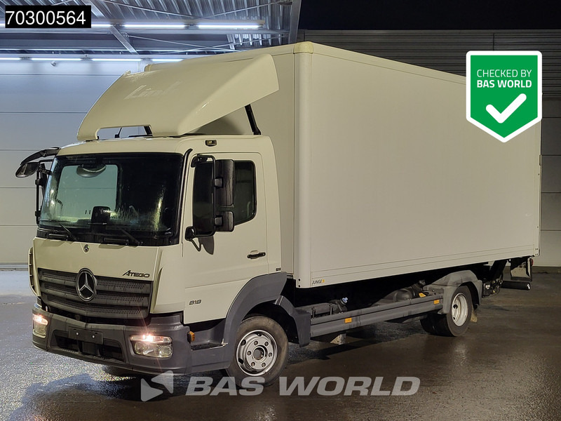 Mercedes-Benz Atego 818 4X2 8tonner 1500kg Ladebordwand Automatic Euro 6 - Furgonas sunkvežimis: foto 1 Mercedes-Benz Atego 818 4X2 8tonner 1500kg Ladebordwand Automatic Euro 6 - Furgonas sunkvežimis: foto 1