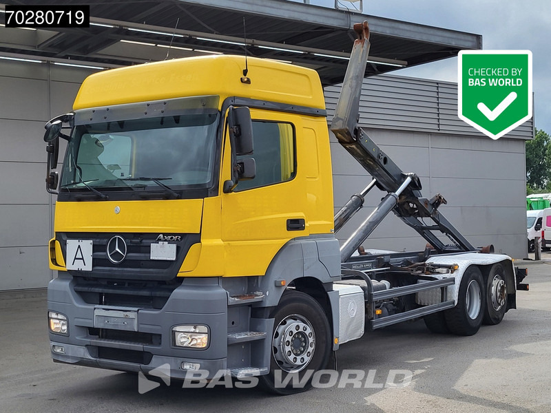 Mercedes-Benz Axor 2543 6X2 Meiller RK 20.70 hooklift Manual Retarder Liftachse Euro 5 - Hook-lift sunkvežimis: foto 1 Mercedes-Benz Axor 2543 6X2 Meiller RK 20.70 hooklift Manual Retarder Liftachse Euro 5 - Hook-lift sunkvežimis: foto 1