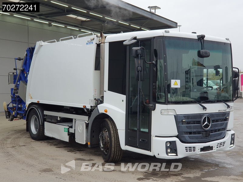 Šiukšliavežis Mercedes-Benz Econic 1830 4X2 13m3 NTM KGLS-HL Big-Axle CNG engine Euro 6: foto 14