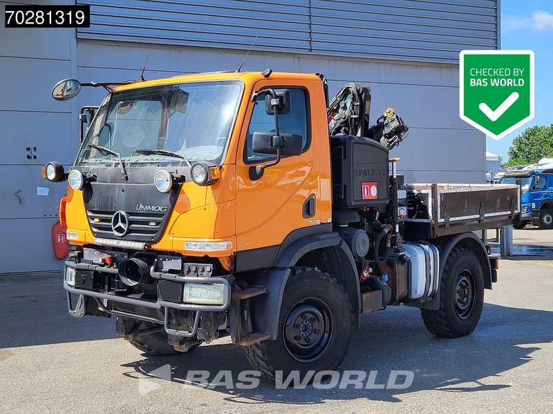 Mercedes-Benz U20 4X4 Hydrauliek Euro 5 - Platforminis/ Bortinis sunkvežimis, Sunkvežimis su kranu: foto 1 Mercedes-Benz U20 4X4 Hydrauliek Euro 5 - Platforminis/ Bortinis sunkvežimis, Sunkvežimis su kranu: foto 1