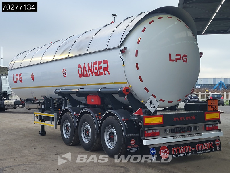 Mim-Mak LPG TRANSPORT TANK 3 axles NEW 48m3 Liftachse Gas ADR - Puspriekabė cisterna: foto 2 Mim-Mak LPG TRANSPORT TANK 3 axles NEW 48m3 Liftachse Gas ADR - Puspriekabė cisterna: foto 2
