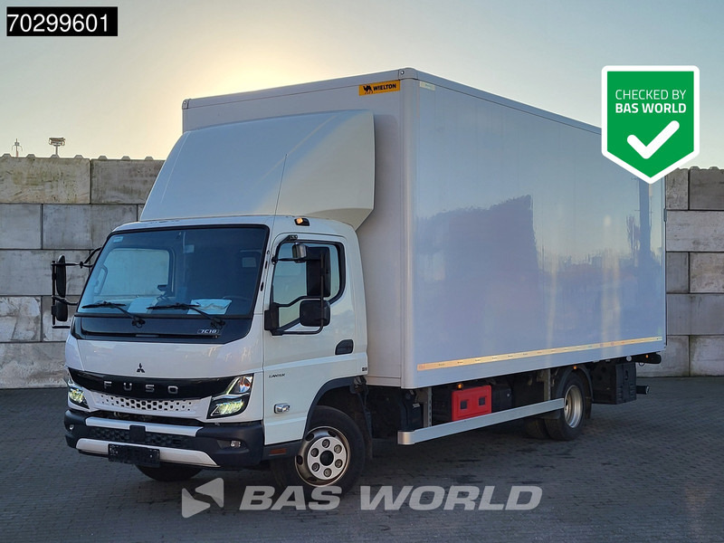 Mitsubishi Canter 7C18 4X2 8tonner Automatic 1000kg Ladebordwand Airco Euro 6 - Furgonas sunkvežimis: foto 1 Mitsubishi Canter 7C18 4X2 8tonner Automatic 1000kg Ladebordwand Airco Euro 6 - Furgonas sunkvežimis: foto 1