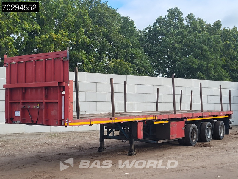 Nooteboom OVB 48 VV 3 axles Uitschuifbaar 1155-1905cm 3xgestuurd - Žemo profilio platforma puspriekabė: foto 2 Nooteboom OVB 48 VV 3 axles Uitschuifbaar 1155-1905cm 3xgestuurd - Žemo profilio platforma puspriekabė: foto 2