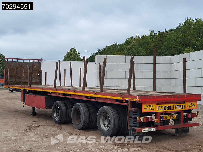 Nooteboom OVB-48VV Uitschuifbaar 1196-1991 cm 3xgestuurd - Žemo profilio platforma puspriekabė: foto 3 Nooteboom OVB-48VV Uitschuifbaar 1196-1991 cm 3xgestuurd - Žemo profilio platforma puspriekabė: foto 3