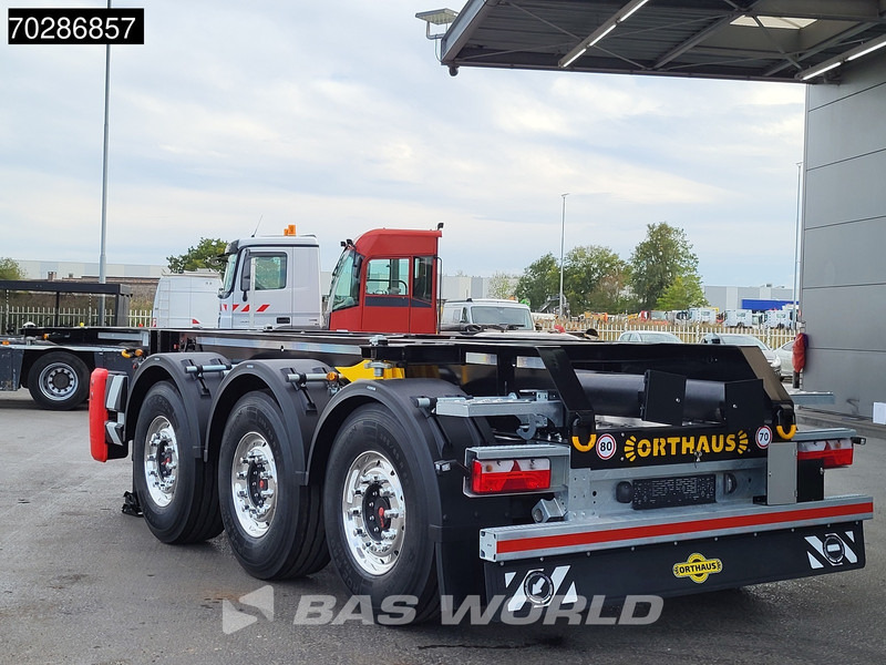 Orthaus 3 axles NEW Lift Axle 20ft 25ft Tank ADR - Konteineris-vežimus/ Sukeisti kūną puspriekabė: foto 3 Orthaus 3 axles NEW Lift Axle 20ft 25ft Tank ADR - Konteineris-vežimus/ Sukeisti kūną puspriekabė: foto 3