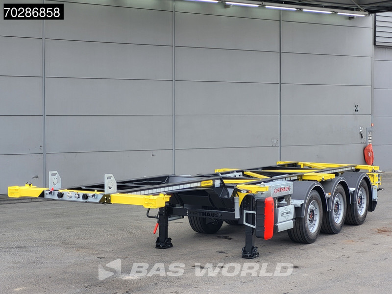 Orthaus CGS (Euro Slider 500) 3 axles Multi 45ft Lift Axle extendable SAF - Konteineris-vežimus/ Sukeisti kūną puspriekabė: foto 2 Orthaus CGS (Euro Slider 500) 3 axles Multi 45ft Lift Axle extendable SAF - Konteineris-vežimus/ Sukeisti kūną puspriekabė: foto 2