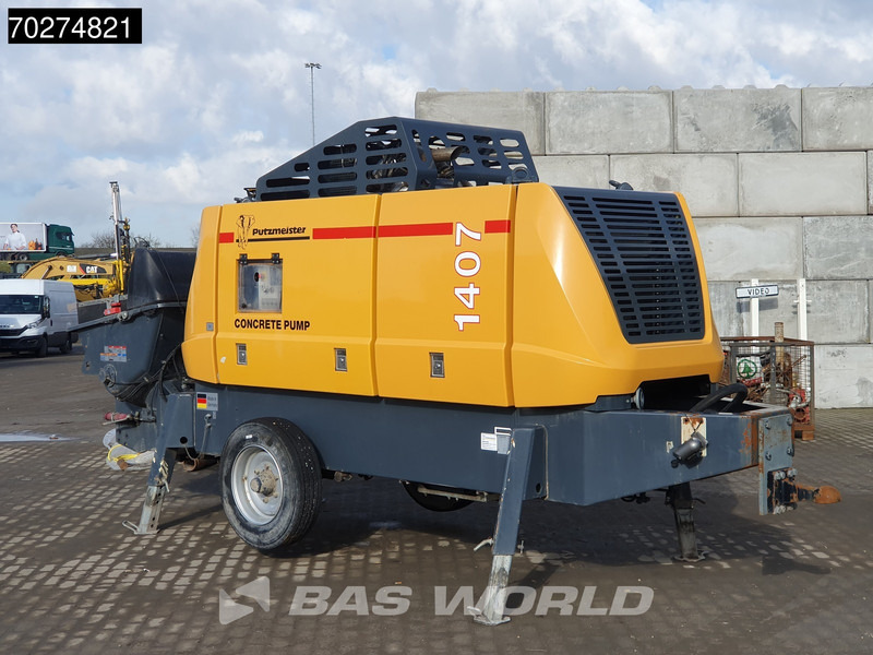 Putzmeister BSA 1407 D5 Concrete Pump | 71 m³/hr - Betono siurblys: foto 5 Putzmeister BSA 1407 D5 Concrete Pump | 71 m³/hr - Betono siurblys: foto 5