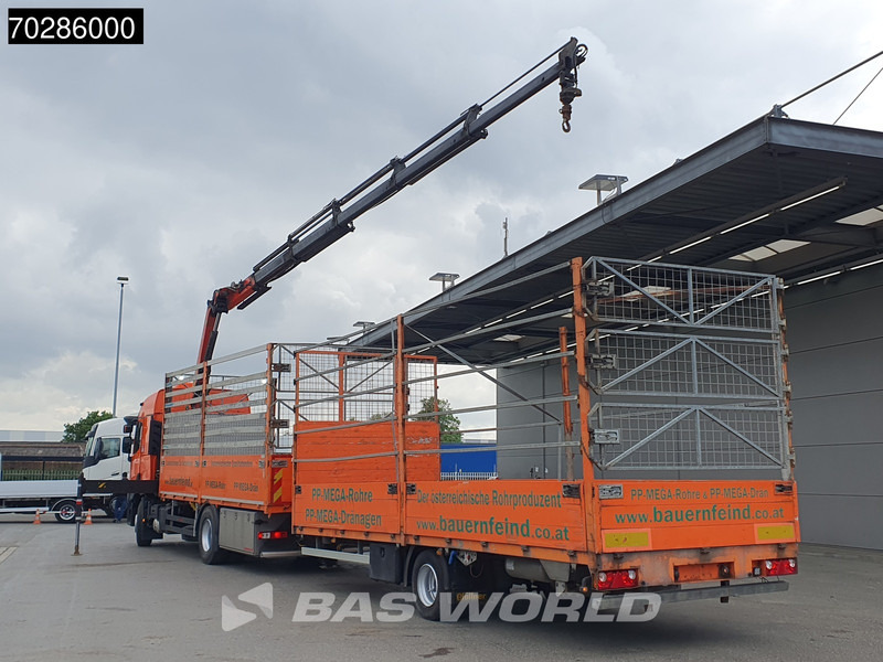 Renault C 380 4X2 Combi Palfinger PK18002-EH Kran Crane Retarder Euro 6 - Platforminis/ Bortinis sunkvežimis, Sunkvežimis su kranu: foto 2 Renault C 380 4X2 Combi Palfinger PK18002-EH Kran Crane Retarder Euro 6 - Platforminis/ Bortinis sunkvežimis, Sunkvežimis su kranu: foto 2