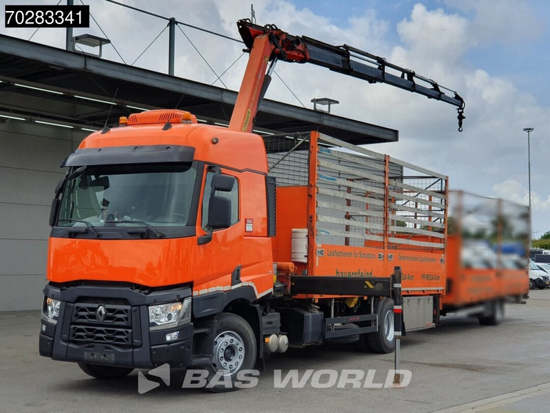 Renault C 380 4X2 Palfinger PK18002-EH Retarder Automatic Standklima Euro 6 - Platforminis/ Bortinis sunkvežimis, Sunkvežimis su kranu: foto 5 Renault C 380 4X2 Palfinger PK18002-EH Retarder Automatic Standklima Euro 6 - Platforminis/ Bortinis sunkvežimis, Sunkvežimis su kranu: foto 5